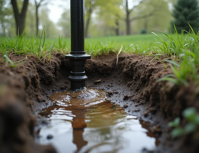 Tree Root Pipe Damage Water Removal in Southern Shops, SC